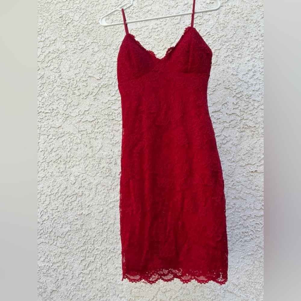 Sexy red dress, never worn